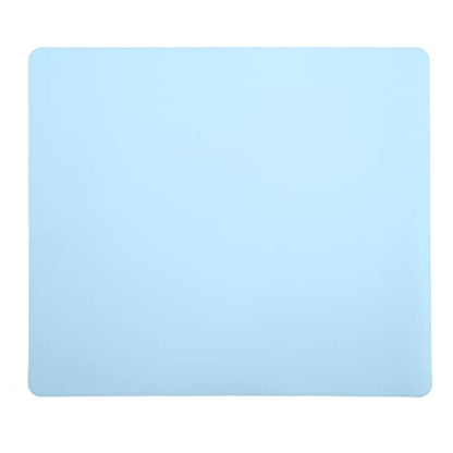 ZJchao Silicone Mats for Crafts, Clay Mat Silicone Baking Washable Flexible Jewelry Casting Sheets Nonskid Desk Saver Pad Countertop Protector for DIY Kitchen, 10.98x9.41x0.04in (Blue) - color: Blue
