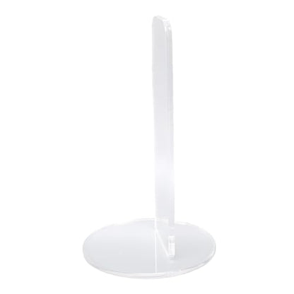 Yctze Vertical Boxing Glove Stand, Acrylic Glove Holder, Non Slip Base Boxing Gear Stand with Transparent Rack, Ideal for Organizing MMA, Muay Thai & Training Equipment, 10.5x10.5x18.5cm