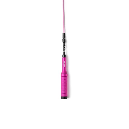 Velites - Earth 2.0 Jump Rope - Official CrossFit® Games Rope - Professional Aluminum Speed Rope for Double Unders, Fitness & Boxing - Includes 4mm Cable & Carrying Bag - - color: Pink