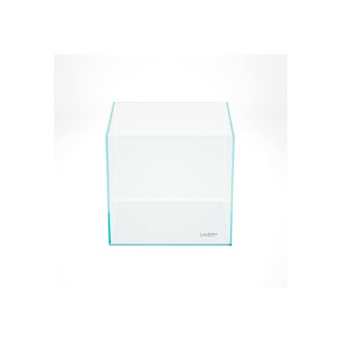 30C Rimless Low-Iron Cube Aquarium, 6.6 Gal, 11.8x11.8x11.8in | 30x30x30cm; aquascaping and shrimp; 5mm glass - size: 06.6Gal W11.8×D11.8×H11.8 in(30x30x30cm)