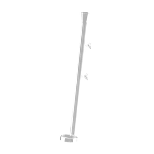 Aquarium Feeder Tube Multiuse Easy Installation Clear Feeding Tube Shrimp Feeder for Reptiles Turtle Home, 45cm