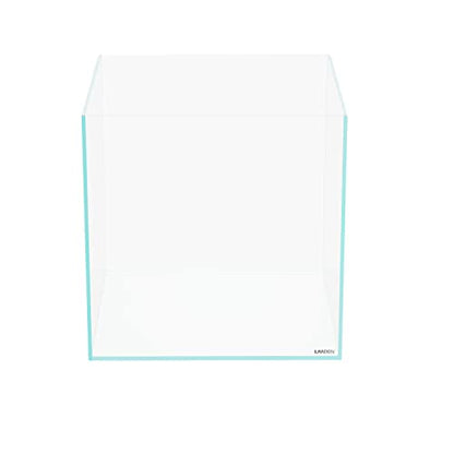 36C Rimless Low-Iron Cube Aquarium, 11.5 Gal, 14.2x14.2x14.2in | 36x36x36cm; planted aquascapes; 5mm glass - size: 11.5Gal W14.2×D14.2×H14.2 in(36x36x36cm)