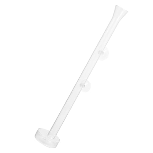 TOYANDONA Acrylic Fish Feeding Tube 2cm Diameter 50cm Length Aquarium Shrimp Feeder Tray Fish Tank Accessories Feeding Supplies