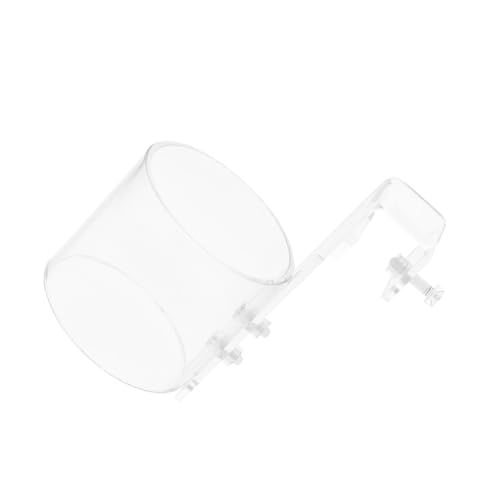 HEMOTON Fish Food Feeder Acrylic Feeding Ring Floating Tray for Aquarium Betta Fish Tank Shrimp Turtle Feeder Suitable for Beginner