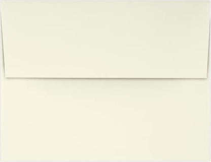 LUXPaper A2 Invitation Envelopes (4 3/8 x 5 3/4) - 70lb. Classic Crest Natural White (500 Qty.) | Perfect for Invitations, Announcements, Sending Cards, RSVP Cards | 4870-70NW-500 - color: 70lb. Classic Crest Natural White, size: 500 Qty.