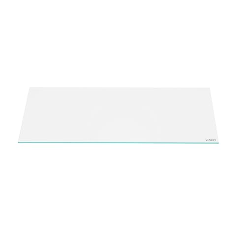 4mm Glass Aquarium Lid with Clips for 60x45cm Rimless Tank | Lid 57.6x35.2cm; reduces evaporation and jumping - size: 576x352mm (1 pc)