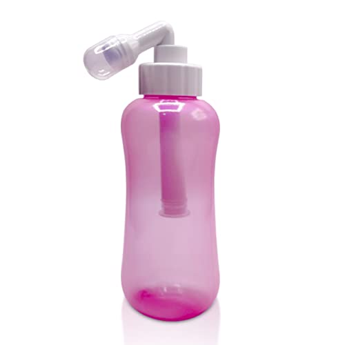 JEP 301 Bidet Bottle for Women & Men - Premium Perry Bottle Women Can Use On The Go | Travel Bidet Bottle for Rear & Feminine Cleaning, Easy to Use, Convenient, and Portable (Pink) - color: Pink
