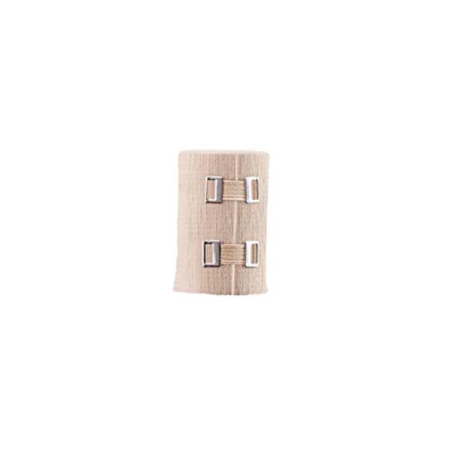 ACE 3 Inch Elastic Bandage with Clips, Beige, Great for Elbow, Ankle, Knee and More, Ideal for Sports, Comfortable Design with Soft Feel, Wash and Reuse (Pack of 3) - size: 3" (Pack of 3)