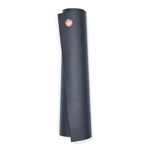 Manduka PRO Yoga Mat - 6mm | Lifetime Durability | Hygienic Construction | Premium Studio Quality | Teacher Approved - color: Midnight, size: 79" x 52"
