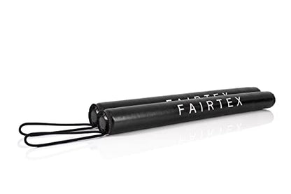 Fairtex BXS1 Leather Boxing Sticks for Boxing, Muay Thai, MMA Training - color: Black