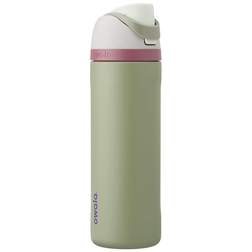 BlenderBottle C05770 FreeSip 24oz Stainless Steel - Neo Sage - color: Multi, size: 24 Ounces