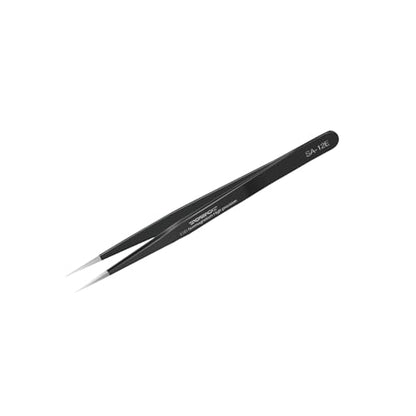 TOWOT Precision Tweezers, Pointed Tweezers for Electronics, Anti-static Stainless Steel Long Tweezers for Crafts, Soldering, Welding, and Jewelry Making Industrial Tweezers - style: Fine Tip Straight LONG(135mm)