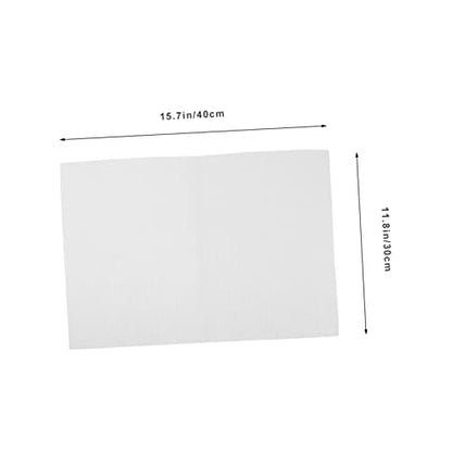 VICASKY Thickened Aquarium Bottom Pad Fish Tank Mat Durable Shock Absorbing Water Resistant Non Slip Design for Long Term Use for Aquariums and Terrariums - color: White