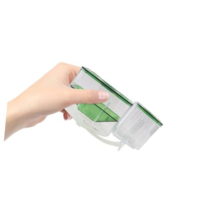 BESPORTBLE Transparent Acrylic Fish Breeding Box Aquarium Isolation Tank for Protecting and Fish Prevents from Adults Suitable for Shrimp and Small Specimens Self Guided with Separate