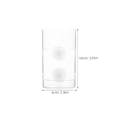Mikikit Aquarium Fish Feeder Tube with Suction Cups, Anti-Floating Feeding Ring for Fish Tank, Aquarium Accessory for Precise Food in Freshwater and Marine Tanks