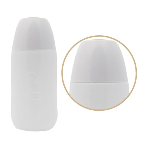 Travel White : The Essential Personal Hygiene and Postpartum Cleaning Spray - Portable Peri Bottle for Women on The Go, Retractable Nozzle , Compact 10 oz 296 ml