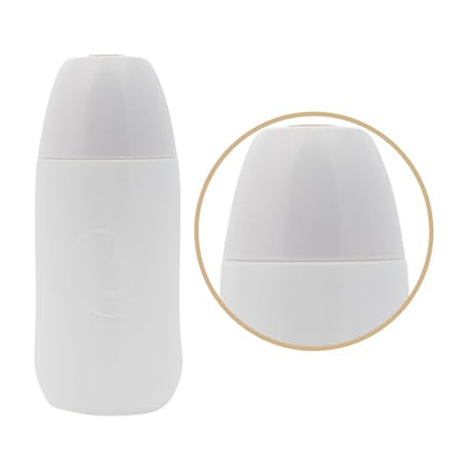 Travel White : The Essential Personal Hygiene and Postpartum Cleaning Spray - Portable Peri Bottle for Women on The Go, Retractable Nozzle , Compact 10 oz 296 ml