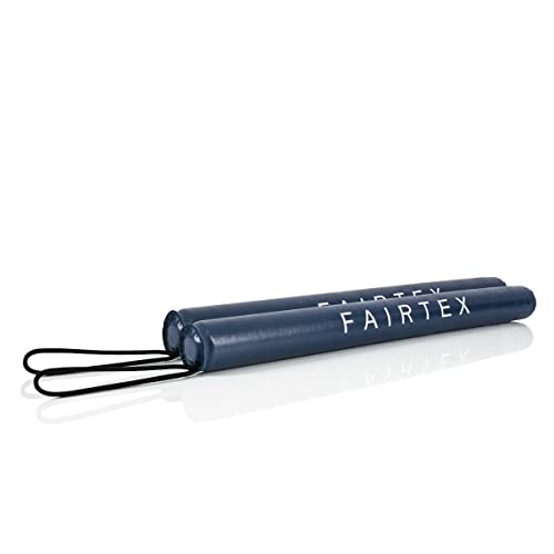 Fairtex BXS1 Leather Boxing Sticks for Boxing, Muay Thai, MMA Training - color: Blue