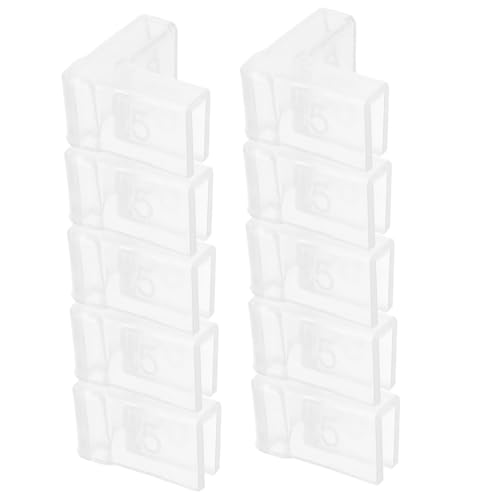 10pcs Reusable Corner Guards for Fish Tanks Soft Durable Shaped Protectors for Aquariums Furniture and Appliances Easy Installation Design