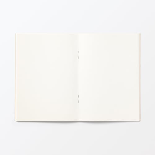 Muji 84925313 Notebook, Plain, A6/32 Sheets - size: A6, style: Solid