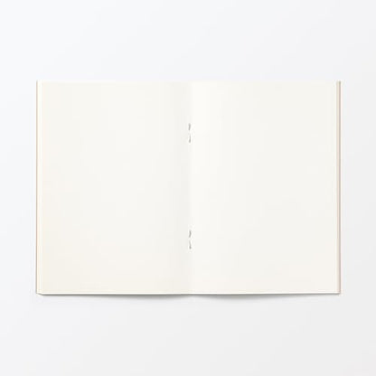 Muji 84925313 Notebook, Plain, A6/32 Sheets - size: A6, style: Solid