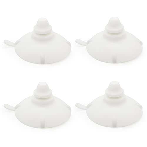 4 Pack Pool Step Suction Cups Fit for Innovaplas Above Ground Pool Steps | 4" Heavy-Duty Water Resistant Rubber Suction Cups - size: 4 Packs