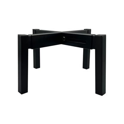 Heavy Duty Adjustable Metal Plant Stand for 10"-16" Plant Pot – Indoor & Outdoor (Black, 1 Pack) - color: Mini Black 10-16", style: 3 - Mini