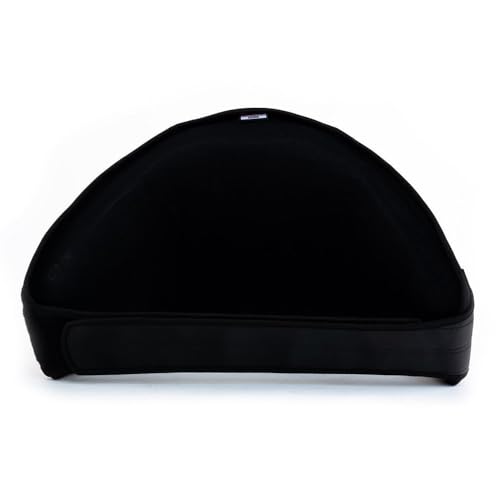 YOKKAO Belly Pad - Leather | Heavy-Duty Padding | Produced at Factory, Thailand | Muay Thai | 5 Colors - color: Fuchsia/Black