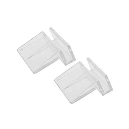 Happyyami 10pcs Acrylic Fish Tank Cover Holder Bracket for Support Practical Aquarium Rack for Fish Tank and Stability