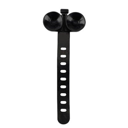 10pcs Multiuse Aquarium Suction Cup Fasteners Cable Tie for Efficient Fixing of Instrument and Neat Organization Fishtank Suction Cup Tie - color: Black