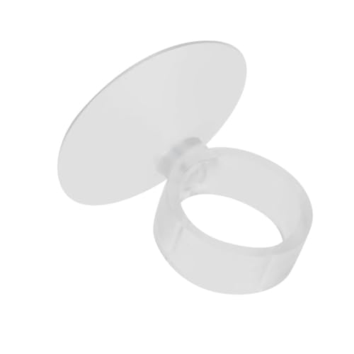 20 Pcs Silicone Aquarium Suction Cups Leak-Proof Glass Surface Mount Sucker Holder for Air Pump Tubes, Fish Tank Tube Clip for 4mm/6mm Pipes(16mm) - size: 16mm
