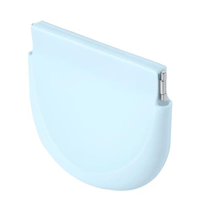 Annhua Silicone Retainer Case Mouthguard Case, Cute Partial Denture Case Night Guard Case with Vent Holes, Slim Retainer Holder Case Aligner Case - Light Blue - color: Light Blue