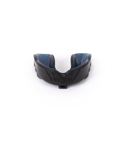 Venum Challenger Mouthguard - Strap/Strapless - color: Black/Blue, size: Adult