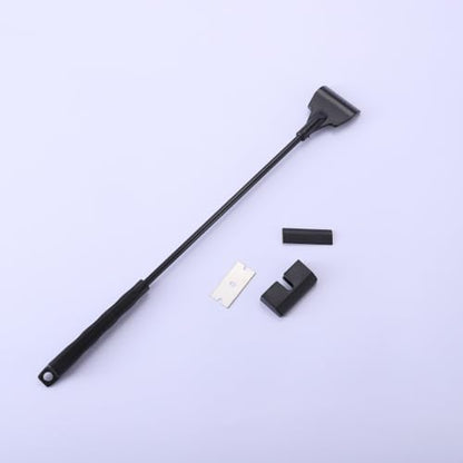 Algae Scraper for Aquarium - 14" Glass Fish Tank Cleaner with 1 Stainless Steel Blade - size: Medium