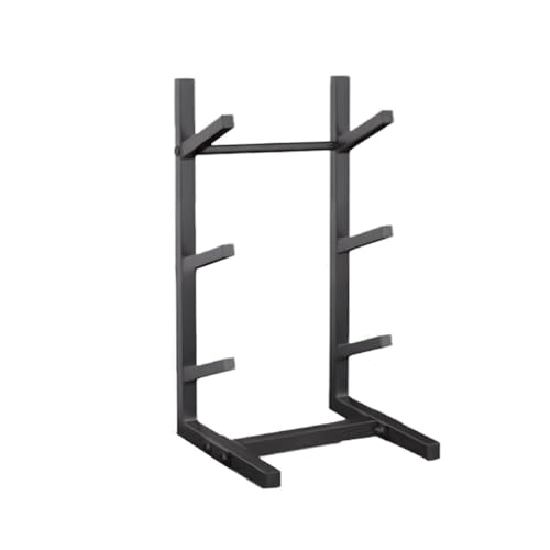 Rygcrud Floor Stand Skateboard Racks, Indoor Snowboard Storage for Skis/Longboard/Scooter, Commercial Display Rack Sports Mat Holder for Home, Garage, Gym(3 Tiers/H:51 CM) - size: 3 tiers/H:51 CM