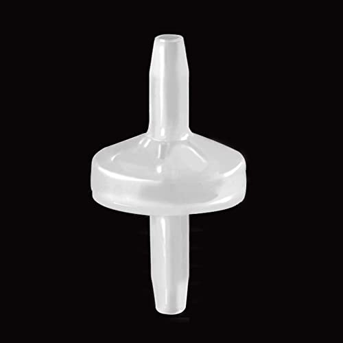 One Way Check Valve 1/8"(3MM) Hose Barb Non Return Ozone Resistance Plastic Valve for Water Fuel Oil Air Gas (Pack of 8) - size: 1/8 Inch, style: 8 Pcs