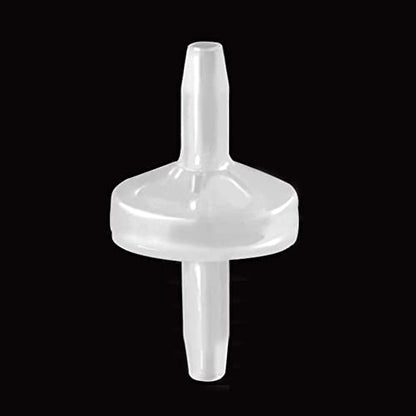 One Way Check Valve 1/8"(3MM) Hose Barb Non Return Ozone Resistance Plastic Valve for Water Fuel Oil Air Gas (Pack of 8) - size: 1/8 Inch, style: 8 Pcs