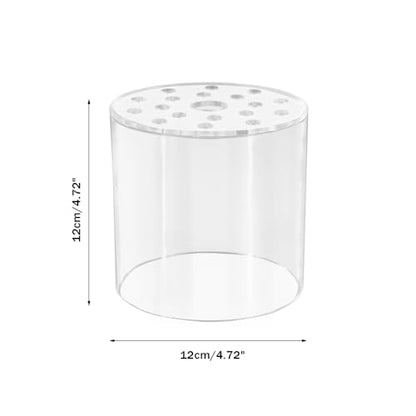 DONGKER Coral Feeder Cover, Transparent Acrylic Coral Breeding Protection Cover Avoid Food Floating Around for Aquarium Fish Tank(80mm,100mm,120mm) - size: CFC-120