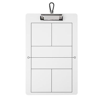 Double-Sided Dry Erase Pickleball Coaching Clipboard, Set of 2