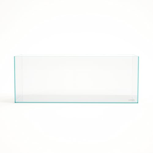 150cm 88.5 Gal Rimless Low Iron Aquarium Large Fish Tank, Bookshelf Aquarium, W59.06×D19.68×H19.68 in (150×50×50cm) 15mm Thickness with Black Nano Foam Leveling mat Included - size: 88.5Gal W59.1×D19.7×H19.7 in (150×50×50 cm)