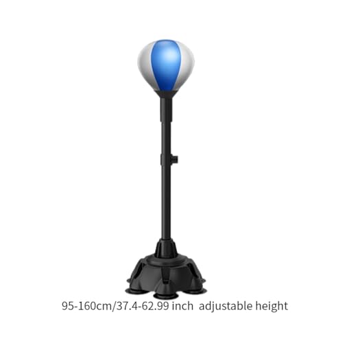 High-Speed Boxing Ball Set for Home Gym Training - color: Blue Silver