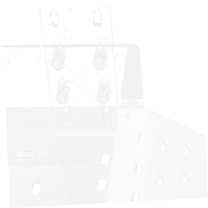Hanging Reptile Basking Platform Acrylic Turtle Terrace for Aquatic Tanks Multi-Functional Climbing Shelf for Turtles and Reptiles Easy to Install Aquarium Decor