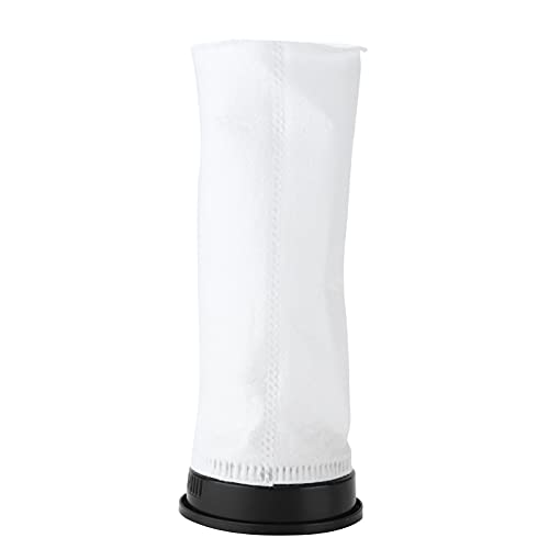 Filter Media Bag, with Flat Bottom Design and Reinforced Seam, for Aquarium Fish Tank Debris Trap and Water Circulation, Nylon Material