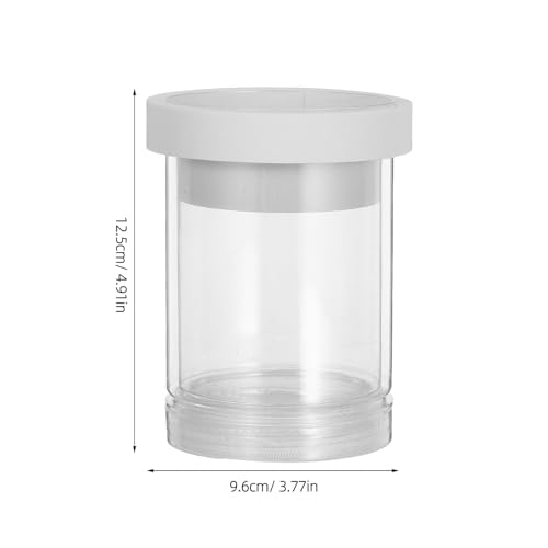 Floating Fish Breeding Isolation Box and Egg Incubator System, Small White Aquarium Hatchery Tank Divider for Guppy Fry Nursery and Fish Tank Separation