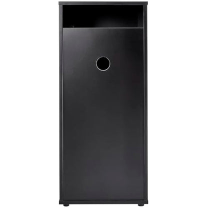 HelloReef 15 Gallon Aquarium Stand – Modern Design, Sturdy Build, Water Resistant Premium Finish, Storage Shelfs Included for Freshwater and Saltwater Tanks (Black) - color: Black