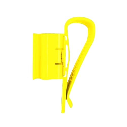 Aquarium Fish Tank Inflow Outflow Tube Holder 30pcs Aquarium Tube Holder Clip Fish Tank Water Change Hose Support ABS Plastic Glass Mount with Anti-Slip Design for Glass Fish Tanks(Yellow) - color: Yellow