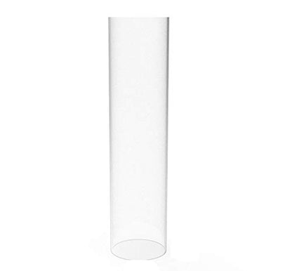 FixtureDisplays® Clear Acrylic Tube 3" (Nominal) Diameter (2.953" Exact Outside dim) x 12" Long, 5/64" (2mm) Wall Open Ended 15140-12"-1PK-NPF - size: 3" Dia X 12" 1PK