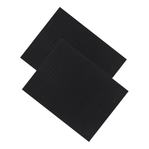 ibasenice 2pcs Aquarium Leveling Mat Thickened Nonslip Fish Tank Sponge Pad Bottom Tray Aquarium Support Construction for Floor