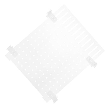 Wakauto Aquarium Acrylic Isolation Board Fish Tank Divider 25x30cm with Suction Cups for Fish Breeding and Aquarium Separation