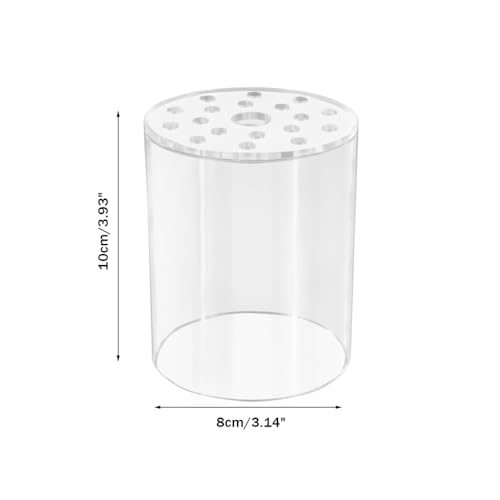 DONGKER Coral Feeder Cover, Transparent Acrylic Coral Breeding Protection Cover Avoid Food Floating Around for Aquarium Fish Tank(80mm,100mm,120mm) - size: CFC-80